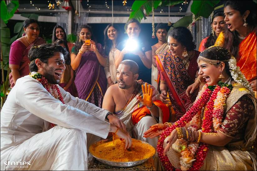 Image result for Chaitanya-Samantha wedding at goa