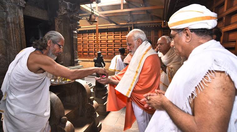 Narendra Modi, Modi Karnataka, Modi Karnataka Live updates, Karnatka visit, Modi Bengalurus, BJP, Karnataka BJP, Siddaramiah, India News, Indian Express