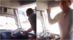 VIDEO: Driver stands and claps his hands while driving, watch it till the end to find out how