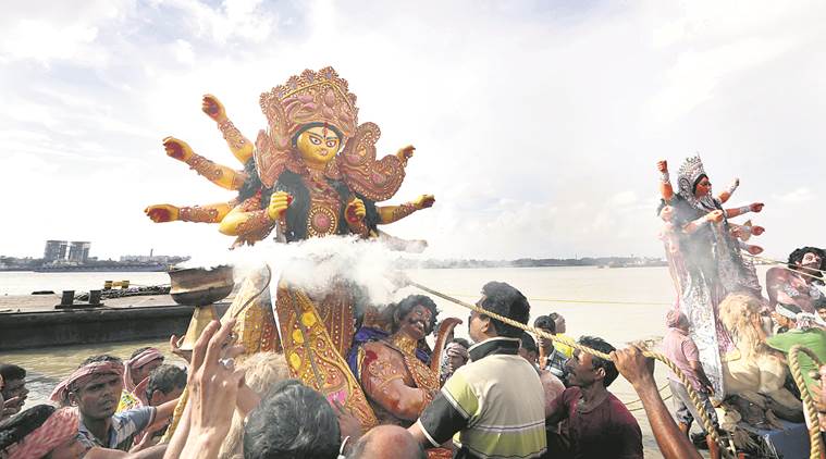 Mamata banerjee, west bengal CM, durga puja, durga idol immersion, Durga pujo, Muharram 