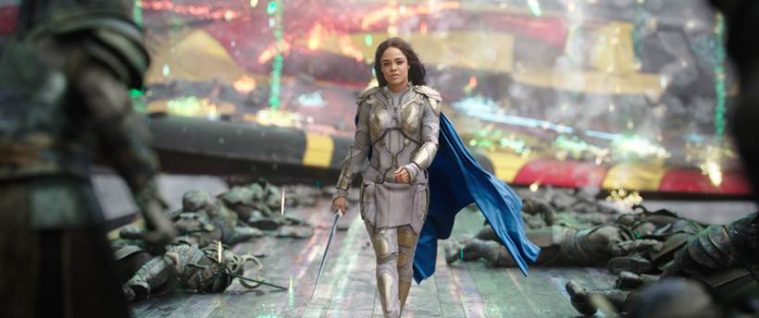 where is valkyrie in avengers infinity war