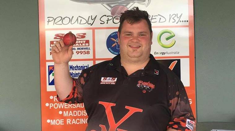 Nick Gooden, Double hattrick, Yallourn North, Latrobe, sports news, cricket, Indian Express