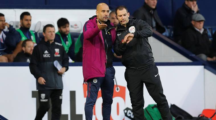 Pep Guardiola dismisses idea of Manchester City racing away with title