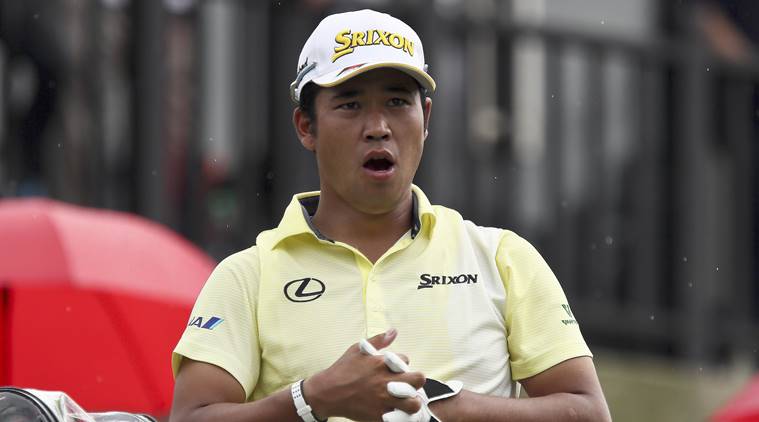 Hideki Matsuyama, Golf, donald trump, Shinzo Abe, Trump Japan visit, Japan golf player, japanese golf player, Japan, world news, indian express news