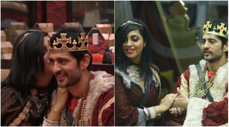 hiten arshi love story, hiten arshi khan love, hiten tejwani bigg boss 11, bigg boss 11 images 