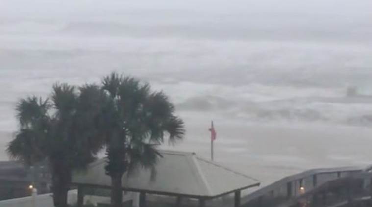 hurricane nate, hurricane nate landfall, mouth of mississippi river, gulf coast, new orleans, us storm new, indian express