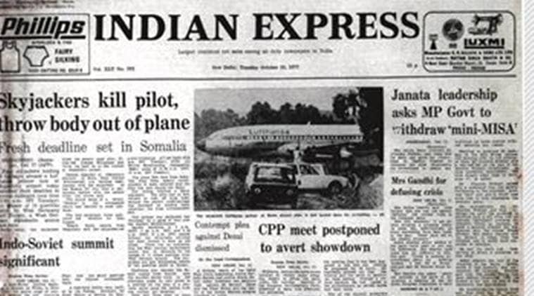 Forty Years Ago, Mogadishu airport, Lufthansa jetliner, Mogadishu Hostage, Mogadishu Hostage Issue, Skyjackers, Editorial News, Indian Express, Indian Express News