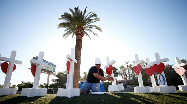 Las Vegas, Las Vegas shooting, Las Vegas victims, Las Vegas massacre, Illinois, Illinois white crosses, Las Vegas mass shootings