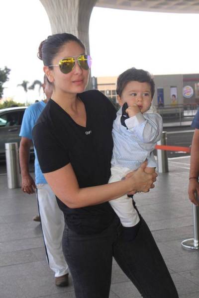 taimur ali khan, tamiur, kareena kapoor, kareena kapoor khan, taimur airport