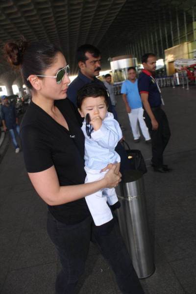 taimur ali khan, tamiur, kareena kapoor, kareena kapoor khan, taimur airport