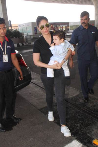 taimur ali khan, tamiur, kareena kapoor, kareena kapoor khan, taimur airport