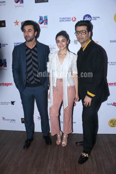 karan johar, alia bhatt, ranbir kapoor, nepotism, jio mami movie mela
