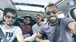India vs New Zealand, 2nd ODI: Hardik Pandya, Yuzvendra Chahal, Manish Pandey and Axar Patel take road trip