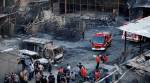 Indonesia police comb site of deadly fireworks factory explosions