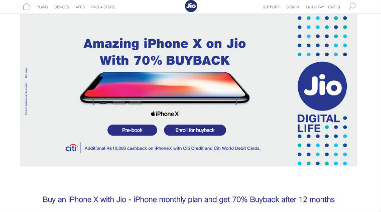 Image result for iphone jio offer