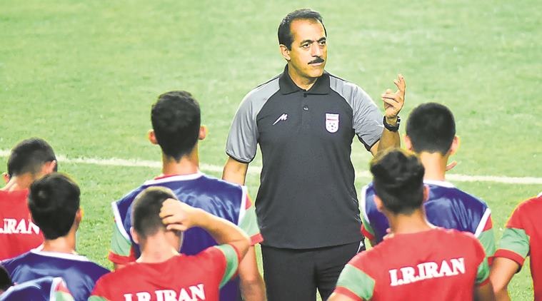 FIFA U-17 World Cup, Iran, FIFA U-17 World Cup schedule, Abbas Chamanian, Abbas Chamanian coach, sports news, football, Indian Express