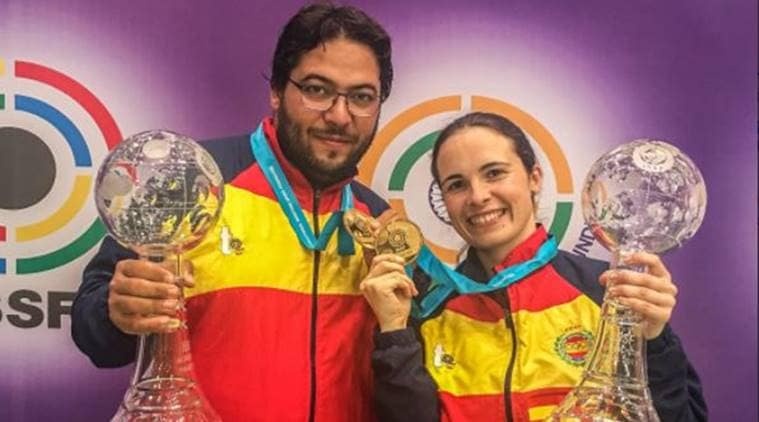 Spain shooting team, United Arab Emirates, Spanish shooting federation, Alberto Fernandez