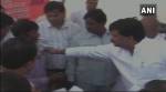 Uttar Pradesh: BJP minister’s convoy drives over farmland, destroys crops