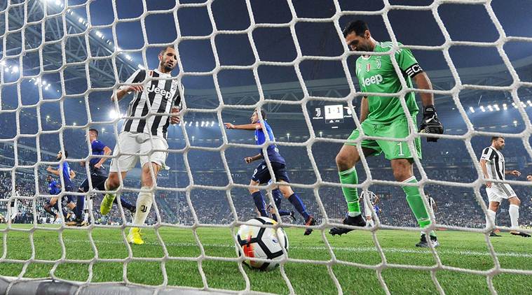 Juventus vs Lazio, Serie A, Buffon, coach Massimiliano Allegri, Juventus, Football news, Indian Express