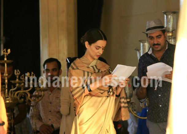 Kangana Ranaut, Manikarnika queen of Jhansi, Manikarnika queen of jhansi sets, manikarnika film, kangana ranaut images ,