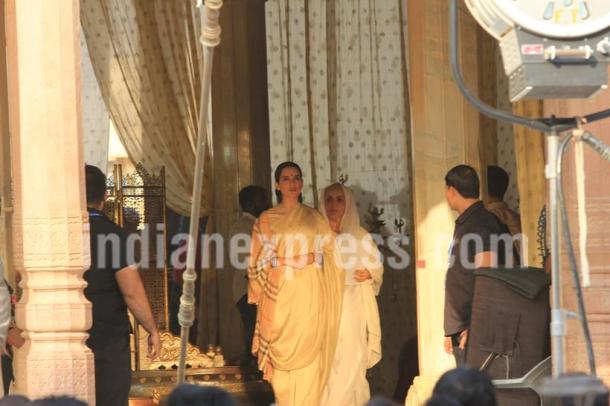 Kangana Ranaut, Manikarnika queen of Jhansi, Manikarnika queen of jhansi sets, manikarnika film, kangana ranaut images ,