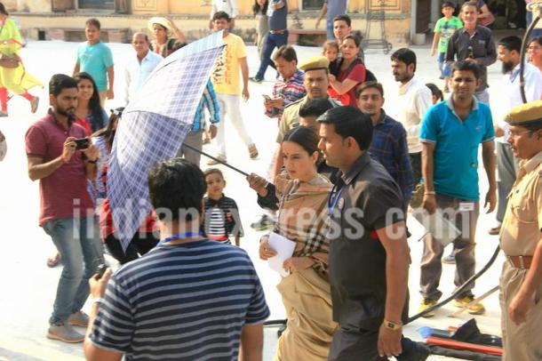 Kangana Ranaut, Manikarnika queen of Jhansi, Manikarnika queen of jhansi sets, manikarnika film, kangana ranaut images ,