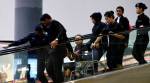 Chaotic scenes as suspects wheeled around airport where Kim Jong Nam was killed
