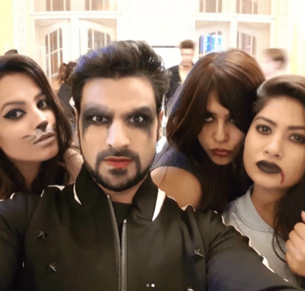 Halloween party, Yeh Hai Mohabbatein, Yeh Hai Mohabbatein halloween party, Ekta Kapoor, Ekta Kapoor Halloween party, Halloween, Hallowan, Yeh Hai Mohabbatein team, Yeh Hai Mohabbatein Budapest, Divyanka Tripathi, Anita Hassanandani, Karan Patel, Vivek Dahiya