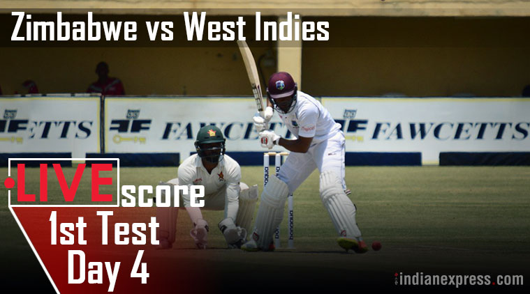 west indies vs zimbabwe live score, live cricket score, live wi vs zim score, wi vs zim live score, 