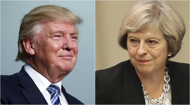 Trump's Brtain vist, Donald Trump's Britain visit, US President Donald Trump, Prime Minister Theresa May, World news, Latest news, International news, 
