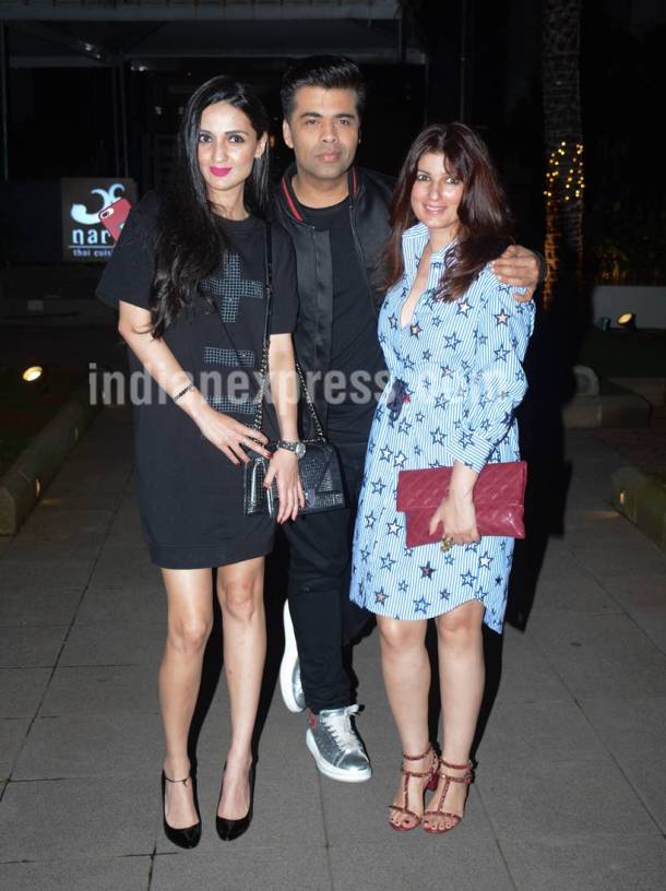 karan johar, twinkle khanna, karan twinkle