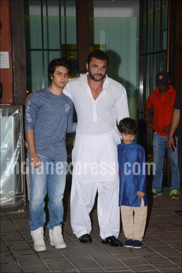 sohail khan, sohail khan sons, sohail sons name, sohail khan images, sohail sons images, arpita diwali party