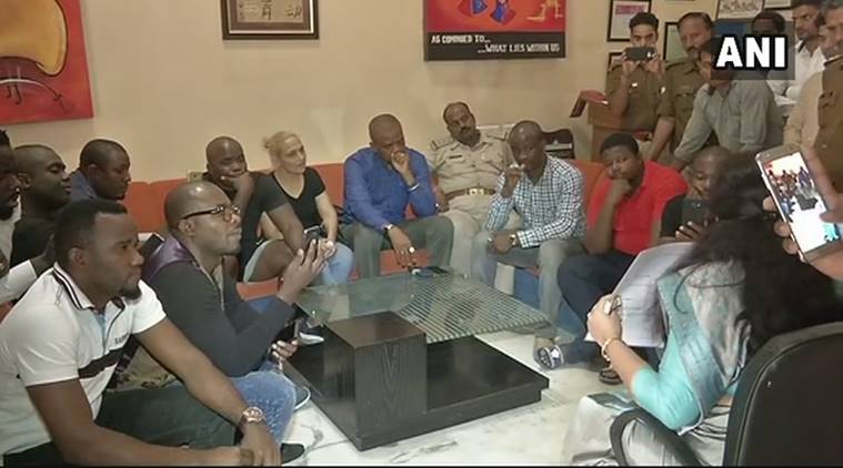 sexual abuse, school sexual abuse, Nigerian student sexual abuse, noida sexual abuse, african sexual abuse, african nationals protest, sodomy, noida, latest news, indian express