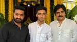 NTR 28: Pawan Kalyan attends Jr NTR’s next film launch