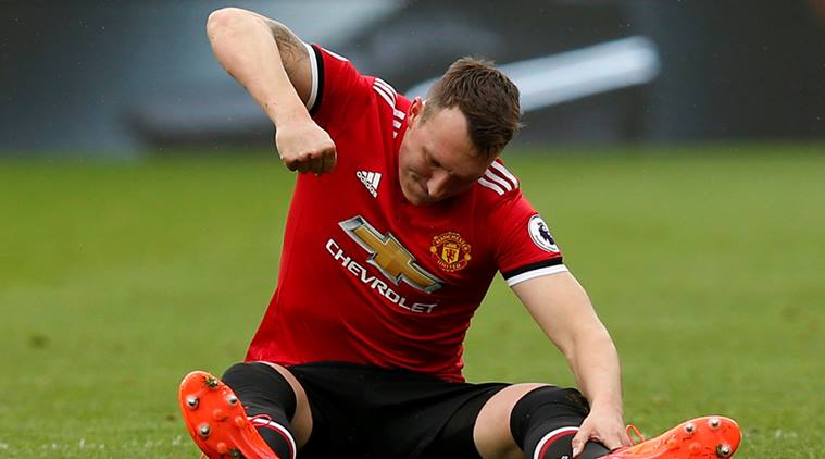 Phil Jones, Manchester United, Eric Bailly, Premier League, Tottenham Hotspur, Jose Mourinho, sports news, football, Indian Express