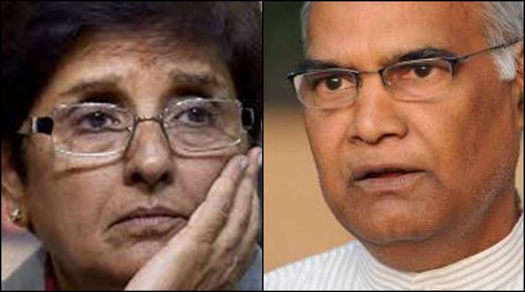 President Ram Nath Kovind, Kiran Bedi, Lt Governor Kiran Bedi, Puducherry news, latest news, India news, National news, latest news 