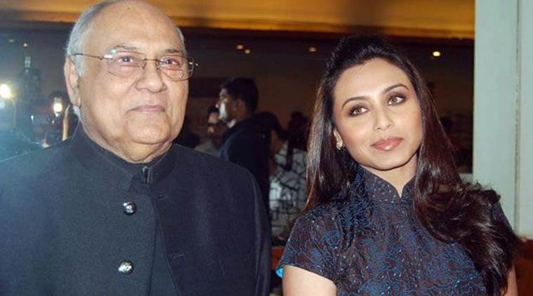 Image result for rani mukherjee and father