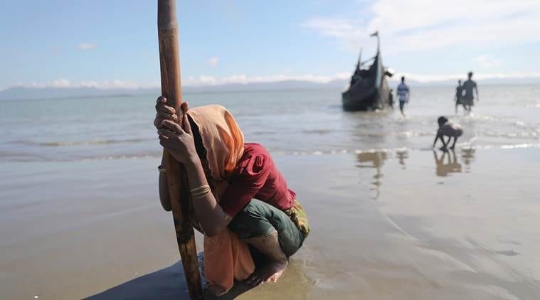 rohingya, rohingya muslims, rohingya crisis, rohingya refugees, myanmar, bangladesh, rakhine state, unhcr, united nations, rohingya problem solution, indian express