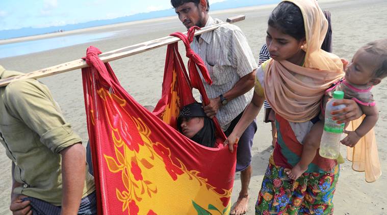 rohingya, rohingya muslims, rohingya crisis, rohingya refugees, myanmar, bangladesh, rakhine state, unhcr, united nations, rohingya problem solution, indian express