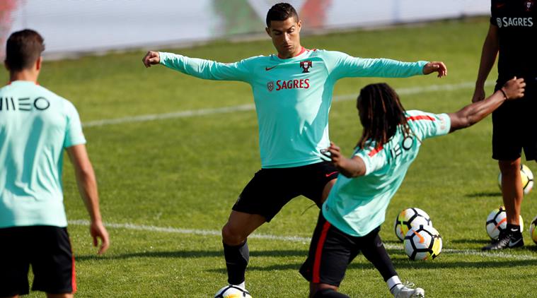 Cristiano Ronaldo, Portugal, Portugal vs Switzerland, World Cup qualifiers, World Cup 2018, Football news, Indian Express