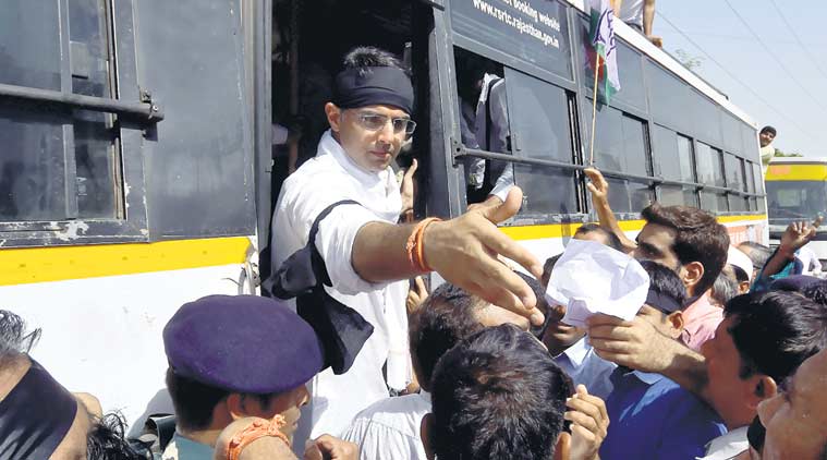vasundhara raje, rajasthan ordinance, rajasthan ordinance protests, rajasthan criminal laws ordinance, kalyan singh, rajasthan controversial bill, rajasthan bill corruption, media gag, bjp, congress, investigation against judges, Sachin Pilot, Congress, BJP india news, indian express