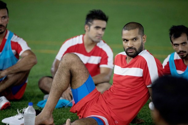 celebrity clasico, virat kohli, ms dhoni, ranbir kapoor, abhishek bacchan, sunil chhetri, sports, indian express