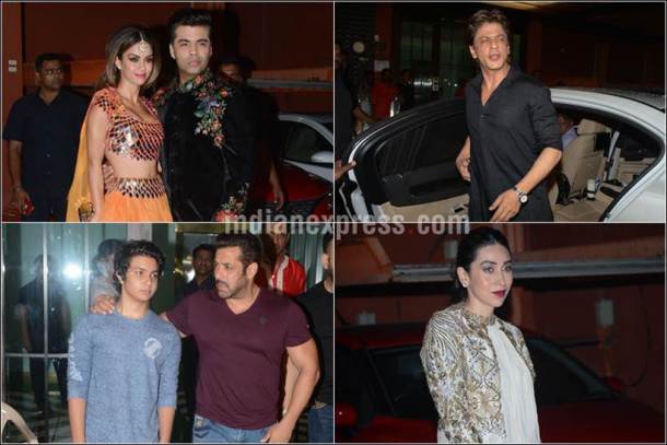 arpita khan sharma diwali party, salman khan diwali party, salman khan, shah rukh khan, katrina kaif, salman shah rukh, shilpa shetty, salamn arpita aayush, salman aayush bollywood debut, salman khan party images, salman diwali party photos, salman diwali party images
