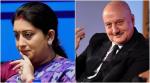Smriti Irani had no problem with me owning an acting school: FTII chaiperson Anupam Kher on conflict of interest