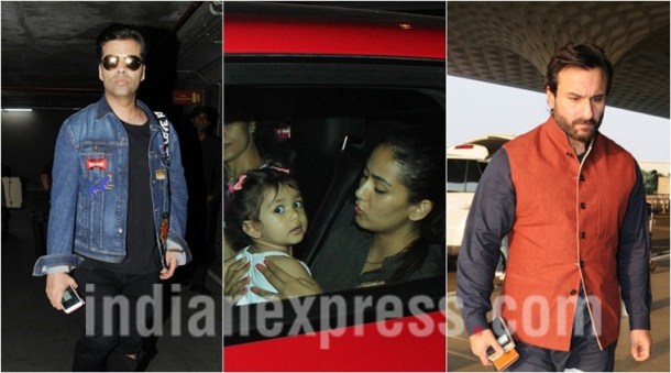 mira rajput, misha, shahid kapoor, saif ali khan, karan johar