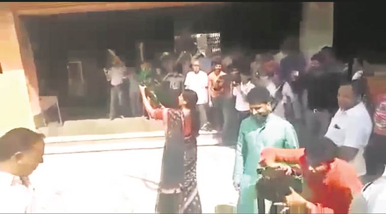 Ghaziabad, ghaziabad temple firing, Ghaziabad masuri area, Dussehra, temple firing