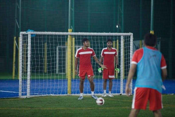 celebrity clasico, virat kohli, ms dhoni, ranbir kapoor, abhishek bacchan, sunil chhetri, sports, indian express