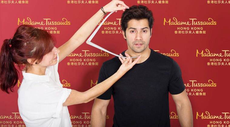varun dhawan, madame tussauds, varun dhawan wax statue, varun dhawan madame tussauds