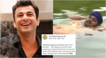 VIDEO: Punjabi man, who can float for 13 hrs, impresses Vikas Khanna with ability to eat, drink while floating