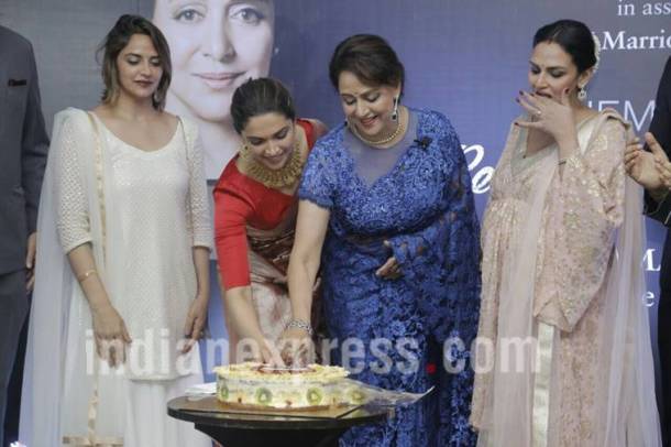 hema malini, deepika padukone, hema malini book, hema malini biography, hema malini book launch